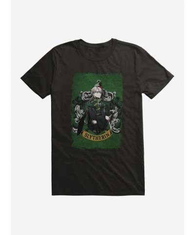 Harry Potter Draco Slytherin Anime Style T-Shirt $7.27 T-Shirts