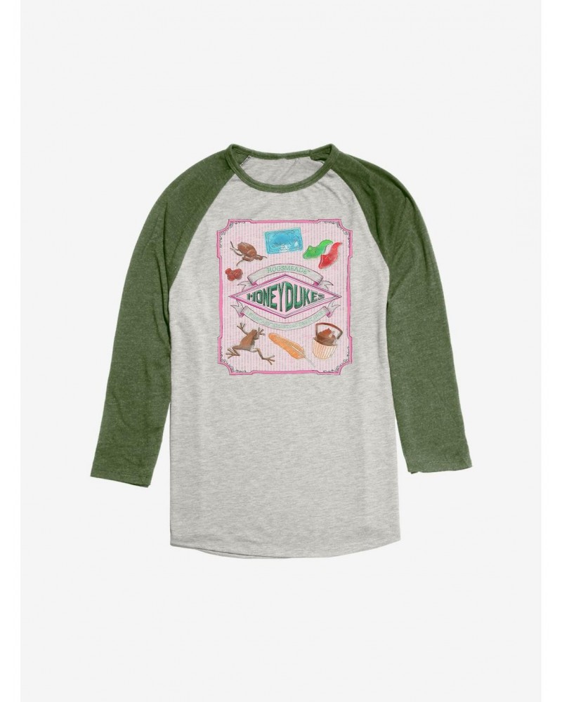 Harry Potter Honeydukes Sweet Shop Raglan $9.02 Raglans