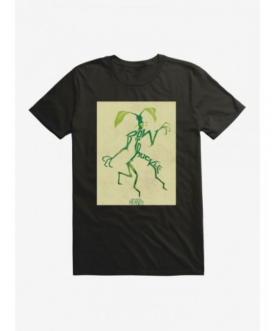 Fantastic Beasts Bowtruckle Outline T-Shirt $8.99 T-Shirts