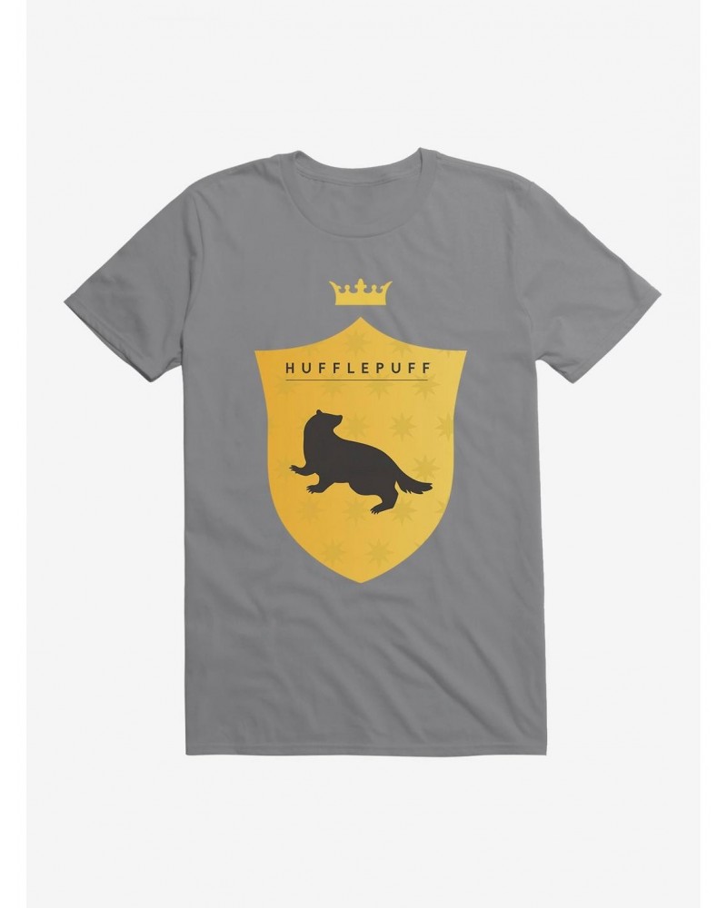 Harry Potter Hufflepuff Shield T-Shirt $6.88 T-Shirts