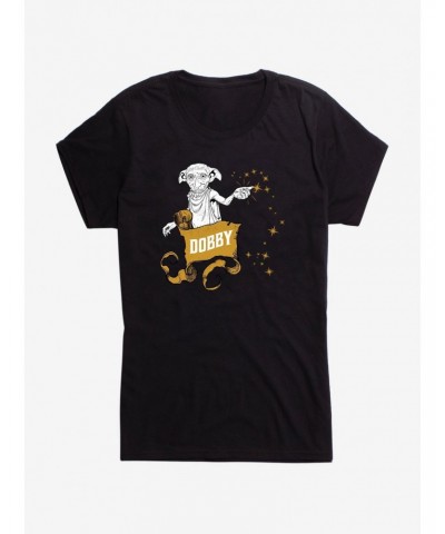 Harry Potter Dobby Sparkle Girls T-Shirt $8.57 T-Shirts