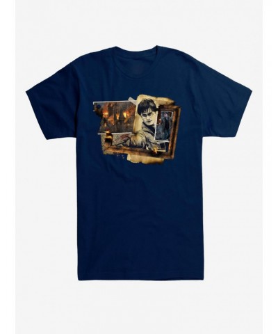 Harry Potter Burnt Frame T-Shirt $7.65 T-Shirts