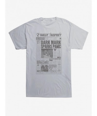 Harry Potter Daily Prophet Dark Mark T-Shirt $5.93 T-Shirts