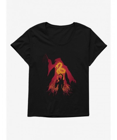 Harry Potter Dumbledore Versus Voldemort Girls T-Shirt Plus Size $10.87 T-Shirts