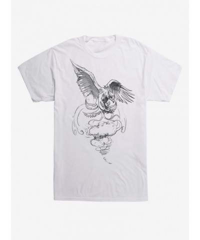 Fantastic Beasts Thunderbird Drawing T-Shirt $8.41 T-Shirts