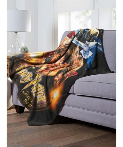 Harry Potter Sorcerer's Stone Throw Blanket $26.36 Blankets