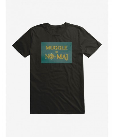 Fantastic Beasts Muggle - No-Maj T-Shirt $5.93 T-Shirts