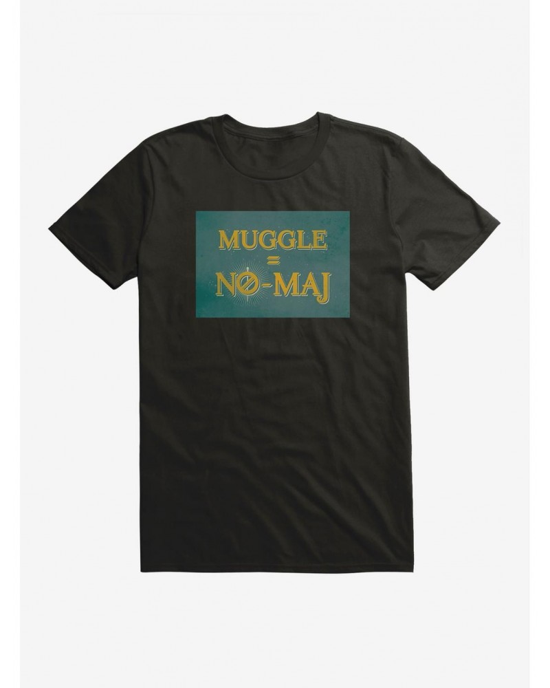 Fantastic Beasts Muggle - No-Maj T-Shirt $5.93 T-Shirts