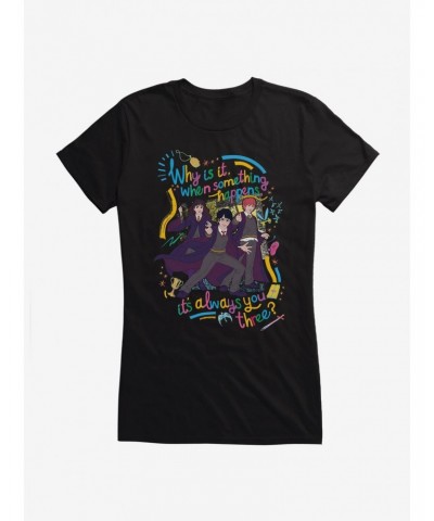 Harry Potter It's Always You Three Doodle Art Girls T-Shirt $9.36 T-Shirts