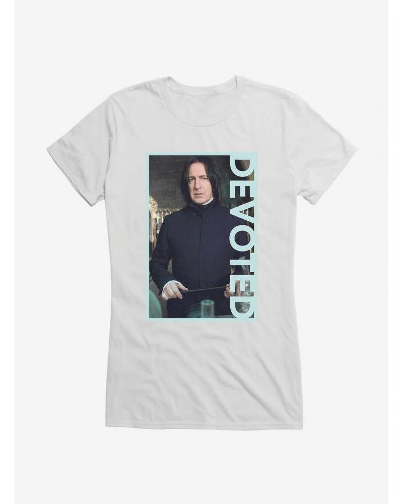 Harry Potter Devoted Snape Girls T-Shirt $7.57 T-Shirts