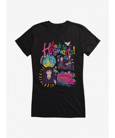 Harry Potter Back to Hogwarts Girls T-Shirt $8.37 T-Shirts