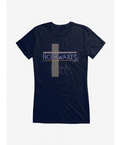 Harry Potter Hogwarts Silhouette Girls T-Shirt $6.97 T-Shirts