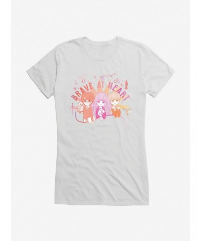 Harry Potter Brave At Heart Trio Girls T-Shirt $6.37 T-Shirts