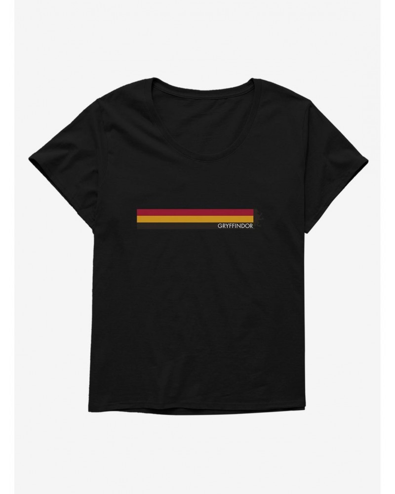 Harry Potter Gryffindor Stripe Girls T-Shirt Plus Size $10.87 T-Shirts