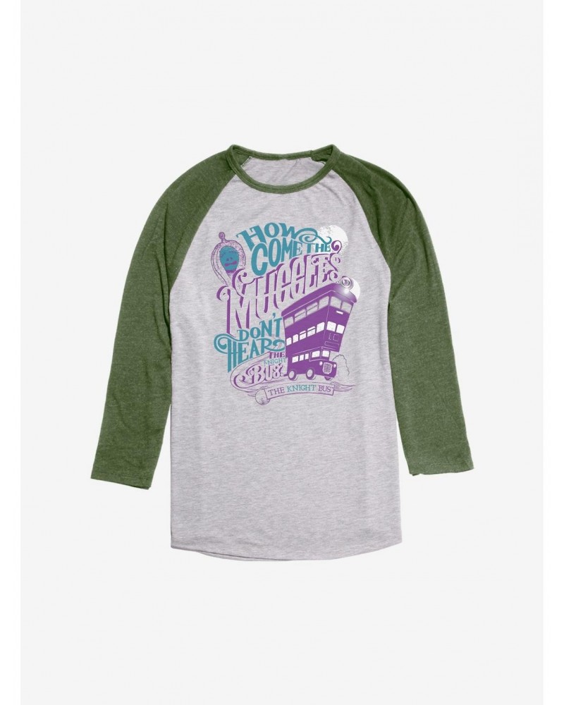 Harry Potter The Knight Bus Raglan $11.56 Raglans