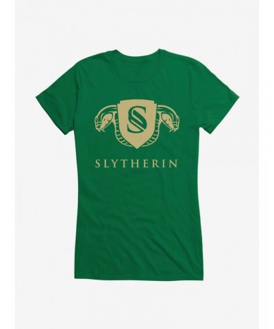 Harry Potter Dark Fantasy Slytherin Girls T-Shirt $5.98 T-Shirts