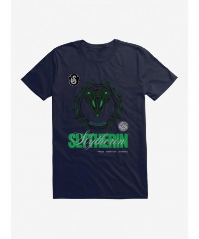 Harry Potter Slytherin Seal Motto T-Shirt $7.07 T-Shirts