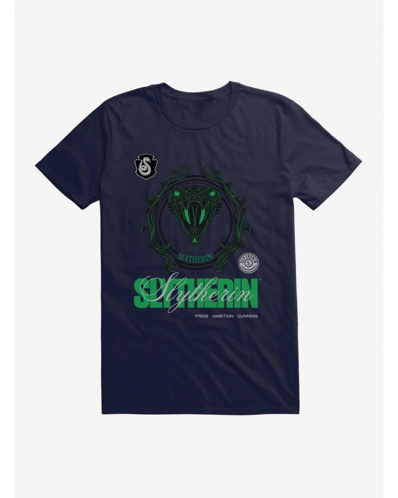 Harry Potter Slytherin Seal Motto T-Shirt $7.07 T-Shirts