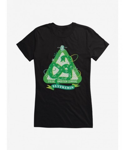 Harry Potter Slytherin Sparkles Girls T-Shirt $6.97 T-Shirts