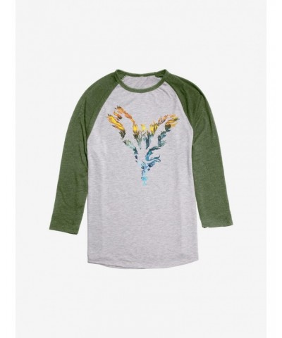 Harry Potter Burning Phoenix Raglan $8.32 Raglans