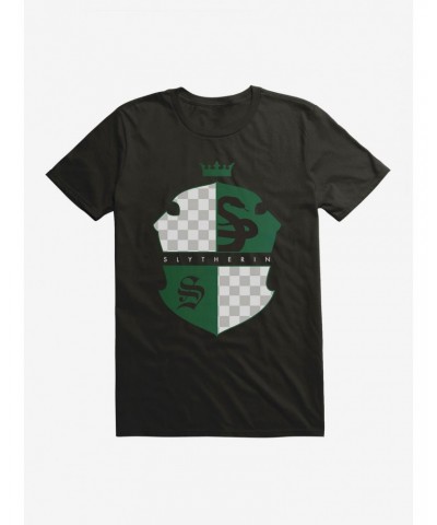 Harry Potter Slytherin Coat Of Arms T-Shirt $5.74 T-Shirts