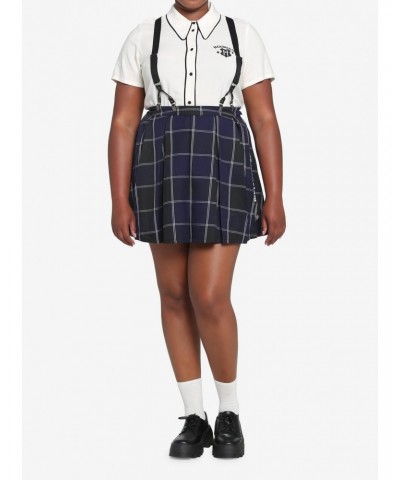 Harry Potter Ravenclaw Pleated Suspender Skirt Plus Size $7.84 Skirts