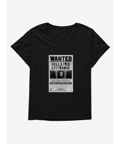 Harry Potter Wanted Bellatrix Lestrange Girls T-Shirt Plus Size $10.17 T-Shirts