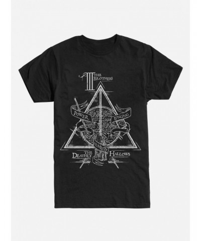 Extra Soft Harry Potter The Deathly Hallows T-Shirt $11.00 T-Shirts