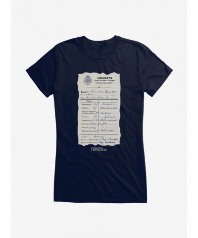 Fantastic Beasts: The Secrets Of Dumbledore Hogwarts Class Schedule Girls T-Shirt $6.57 T-Shirts