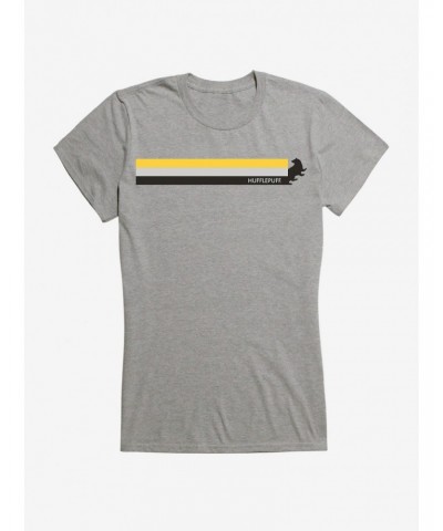 Harry Potter Hufflepuff Colors Banner Girls T-Shirt $7.17 T-Shirts