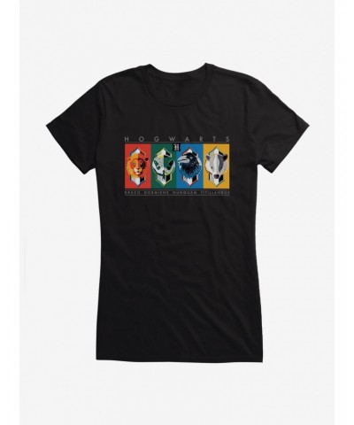 Harry Potter The Four Sigils Girls T-Shirt $8.76 T-Shirts