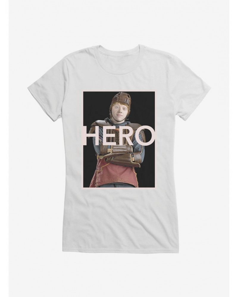 Harry Potter Hero Ron Girls T-Shirt $8.17 T-Shirts