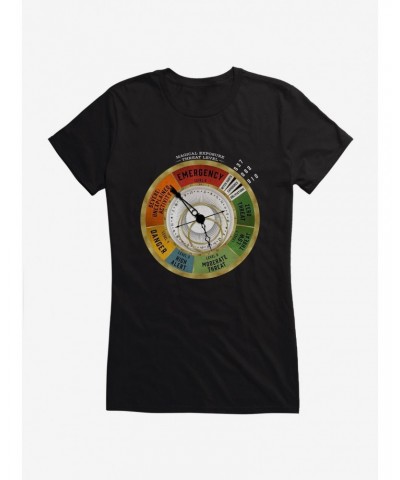 Fantastic Beasts Threat Level Meter Vintage Girls T-Shirt $8.96 T-Shirts