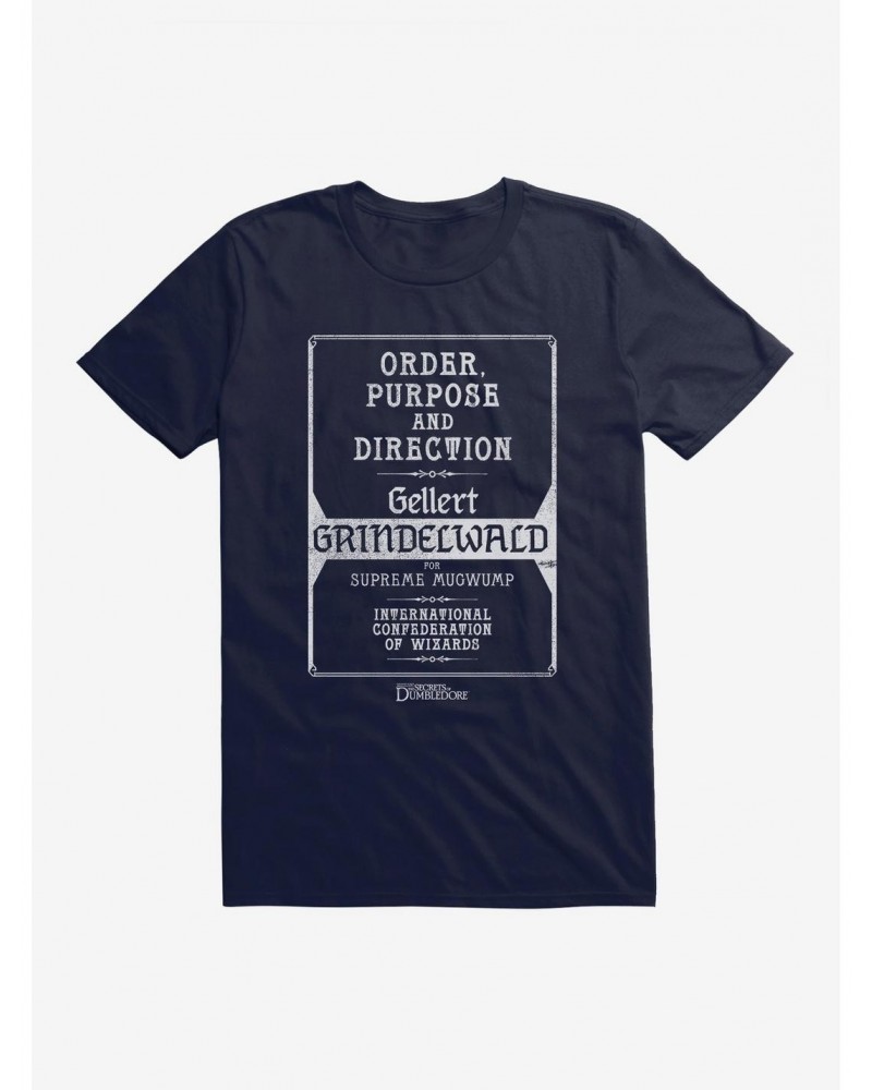Fantastic Beasts: The Secrets Of Dumbledore Order, Purpose And Direction T-Shirt $8.41 T-Shirts