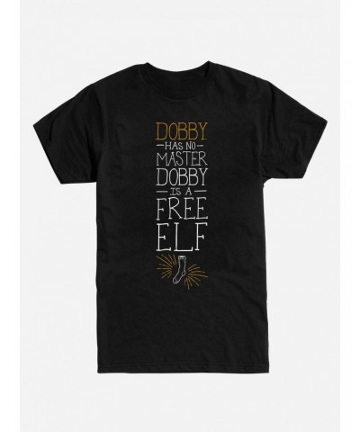 Harry Potter Dobby Has No Master T-Shirt $7.84 T-Shirts