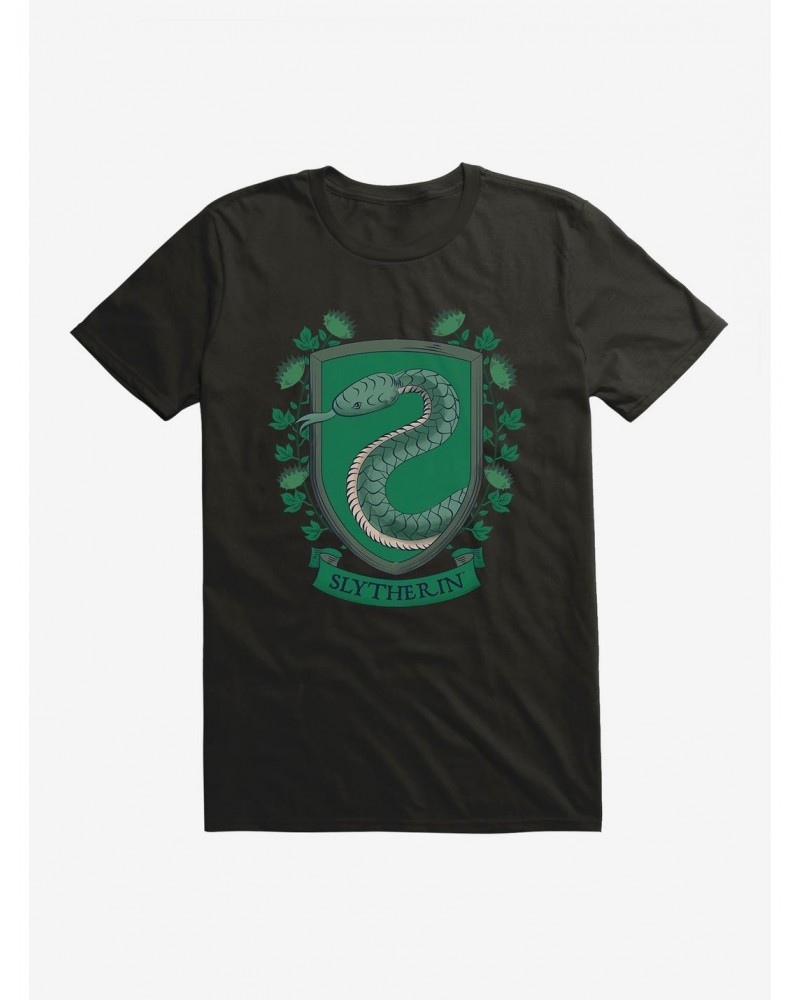 Harry Potter Slytherin Crest T-Shirt $9.18 T-Shirts