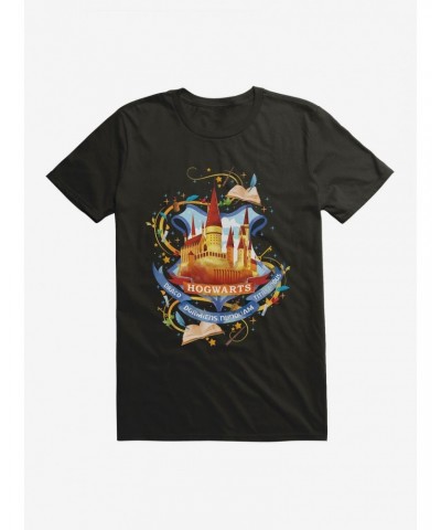 Harry Potter Hogwarts School Graphic T-Shirt $7.84 T-Shirts