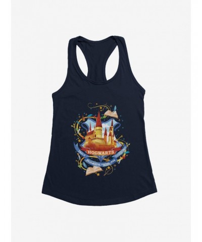 Harry Potter Hogwarts School Of Witchcraft And Wizardry Girls Tank $8.76 Tanks