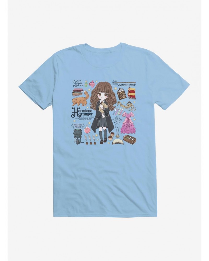 Harry Potter Stylized Hermione Icons T-Shirt $8.99 T-Shirts