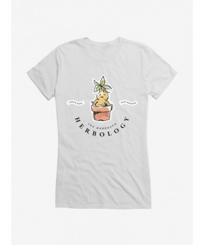 Harry Potter Watercolor Herbology Mandrake Girls T-Shirt $6.57 T-Shirts
