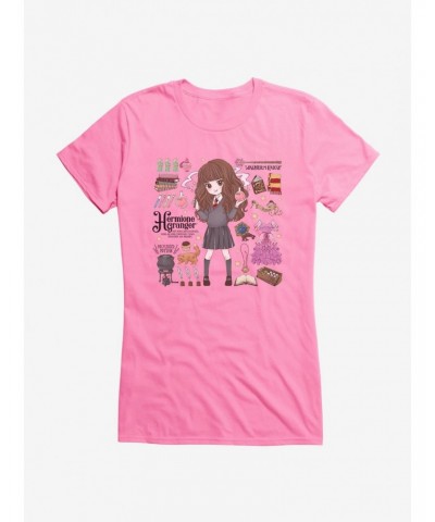 Harry Potter Hermione Potion Icons Girls T-Shirt $7.37 T-Shirts