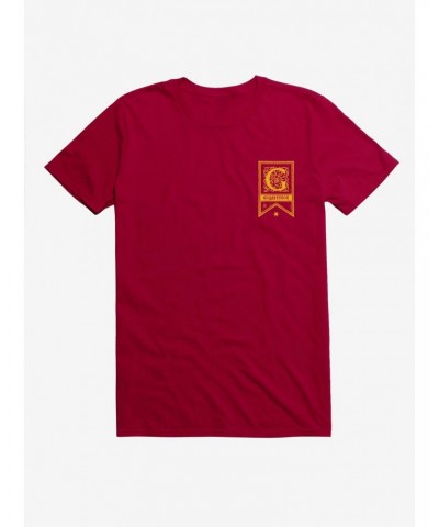 Harry Potter Gryffindor House Banner T-Shirt $9.37 T-Shirts