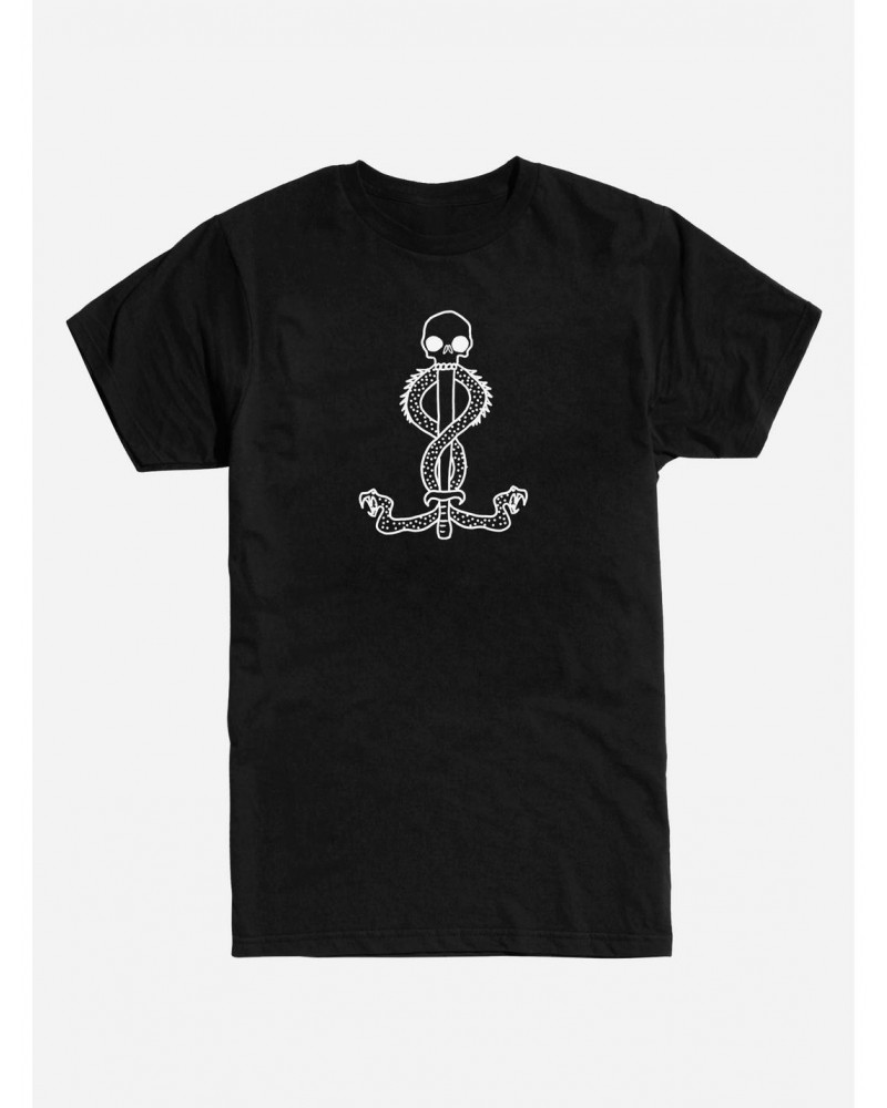 Harry Potter Death Eaters Symbol Doodle T-Shirt $5.93 T-Shirts