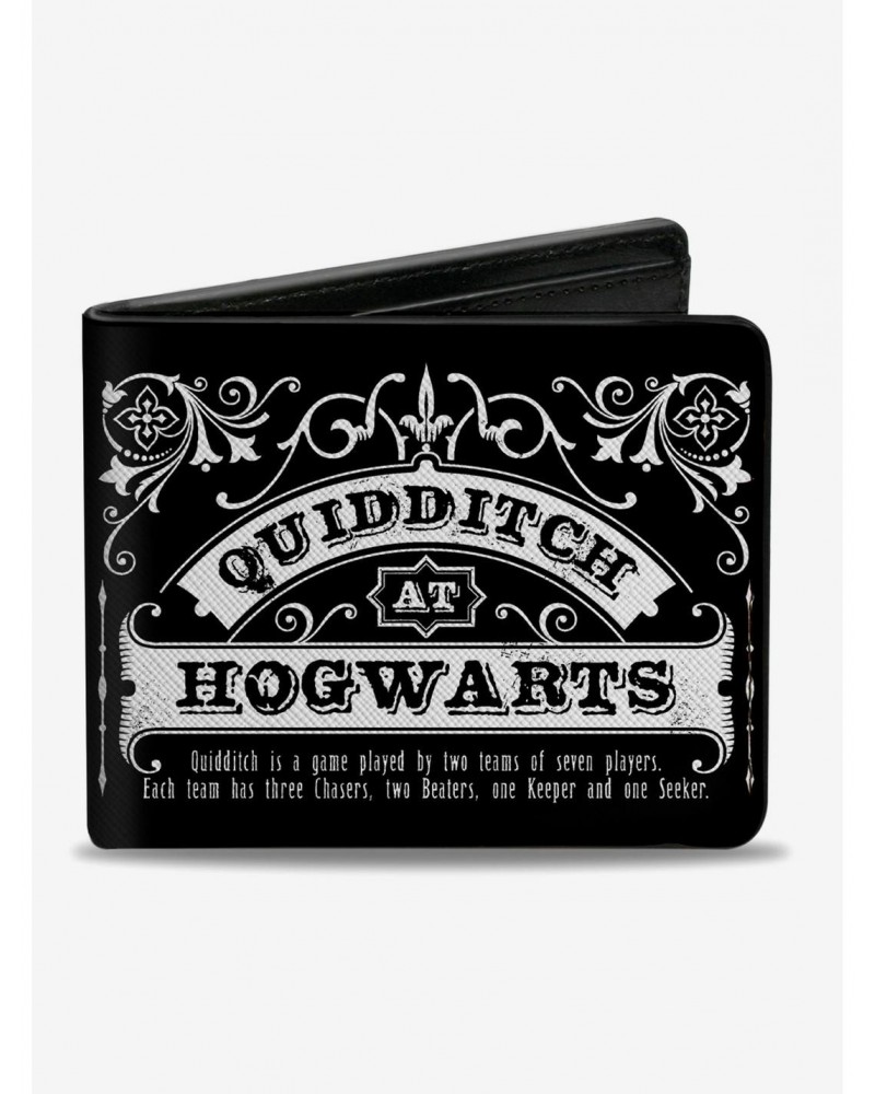 Harry Potter Quidditch at Hogwarts Bifold Wallet $7.73 Wallets