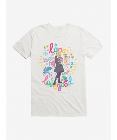 Harry Potter Luna Lovegood Doodle Art T-Shirt $7.07 T-Shirts