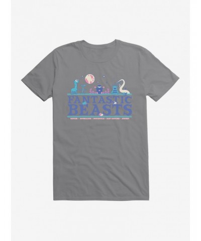 Fantastic Beasts Moon Beasts T-Shirt $5.93 T-Shirts