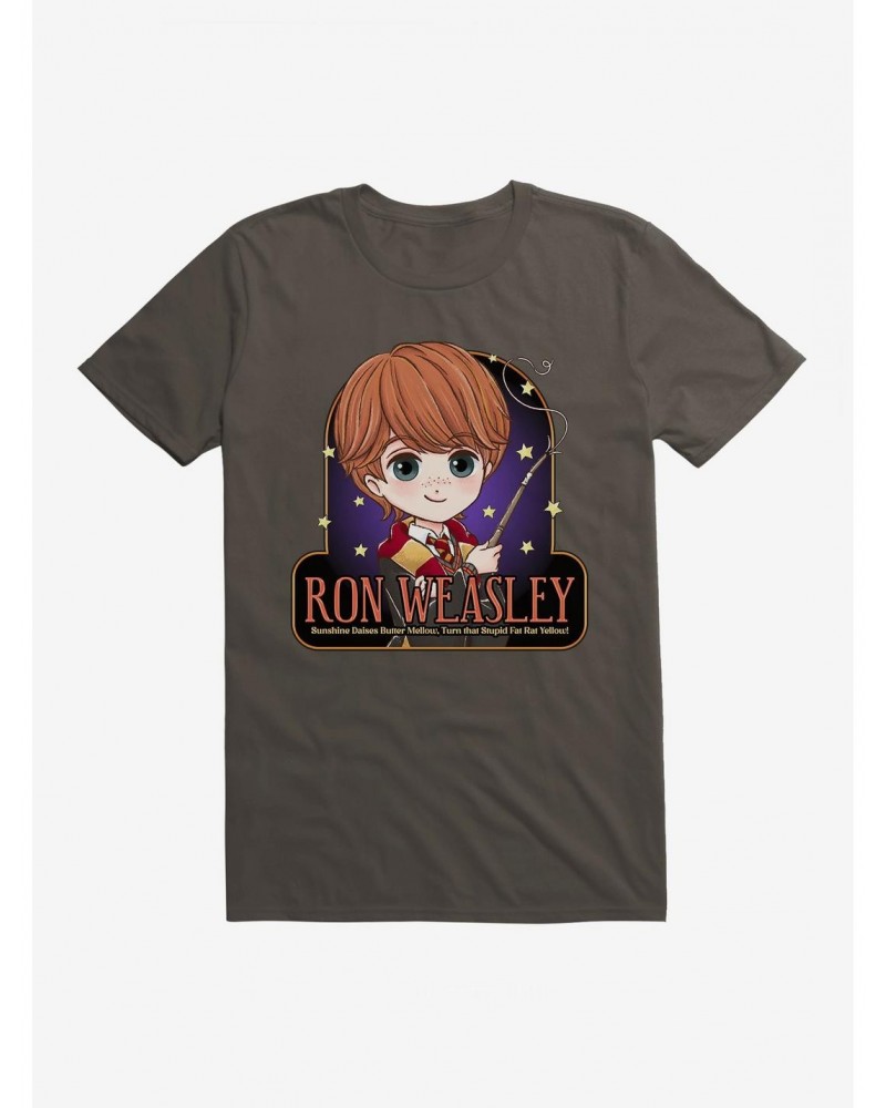 Harry Potter Weasley Wand Spell T-Shirt $8.22 T-Shirts
