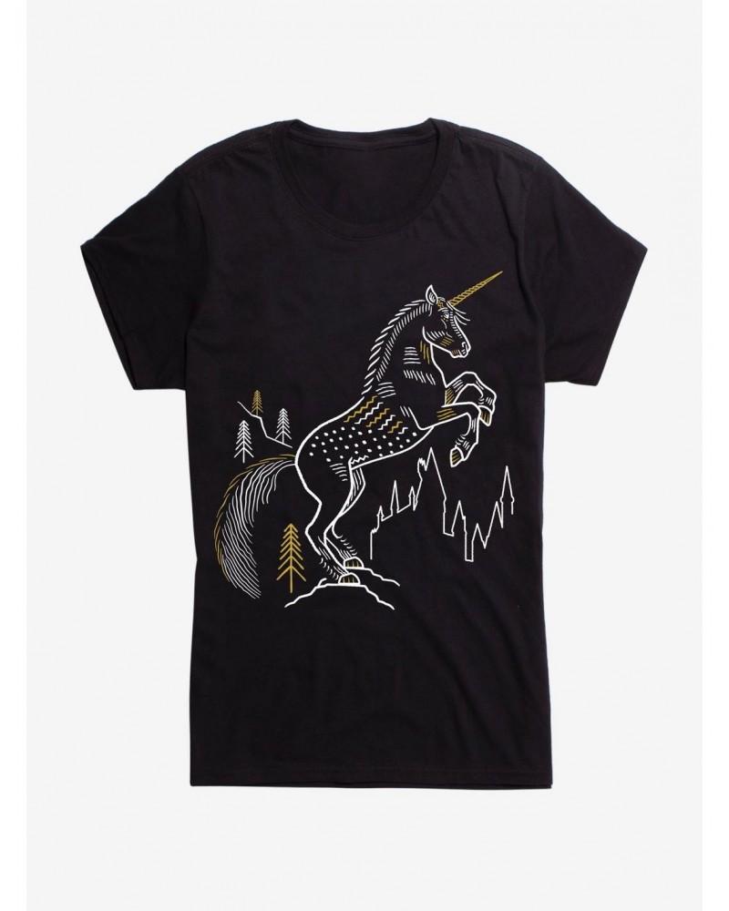 Harry Potter Pegasus Gallop Girls T-Shirt $7.77 T-Shirts