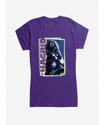 Harry Potter Hagrid Girls T-Shirt $9.36 T-Shirts