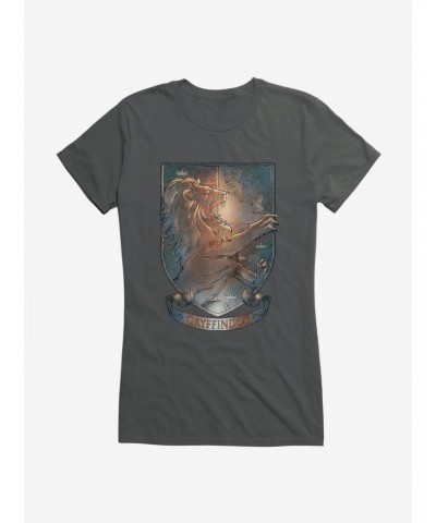 Harry Potter Gryffindor Crest Illustrated Girls T-Shirt $6.18 T-Shirts